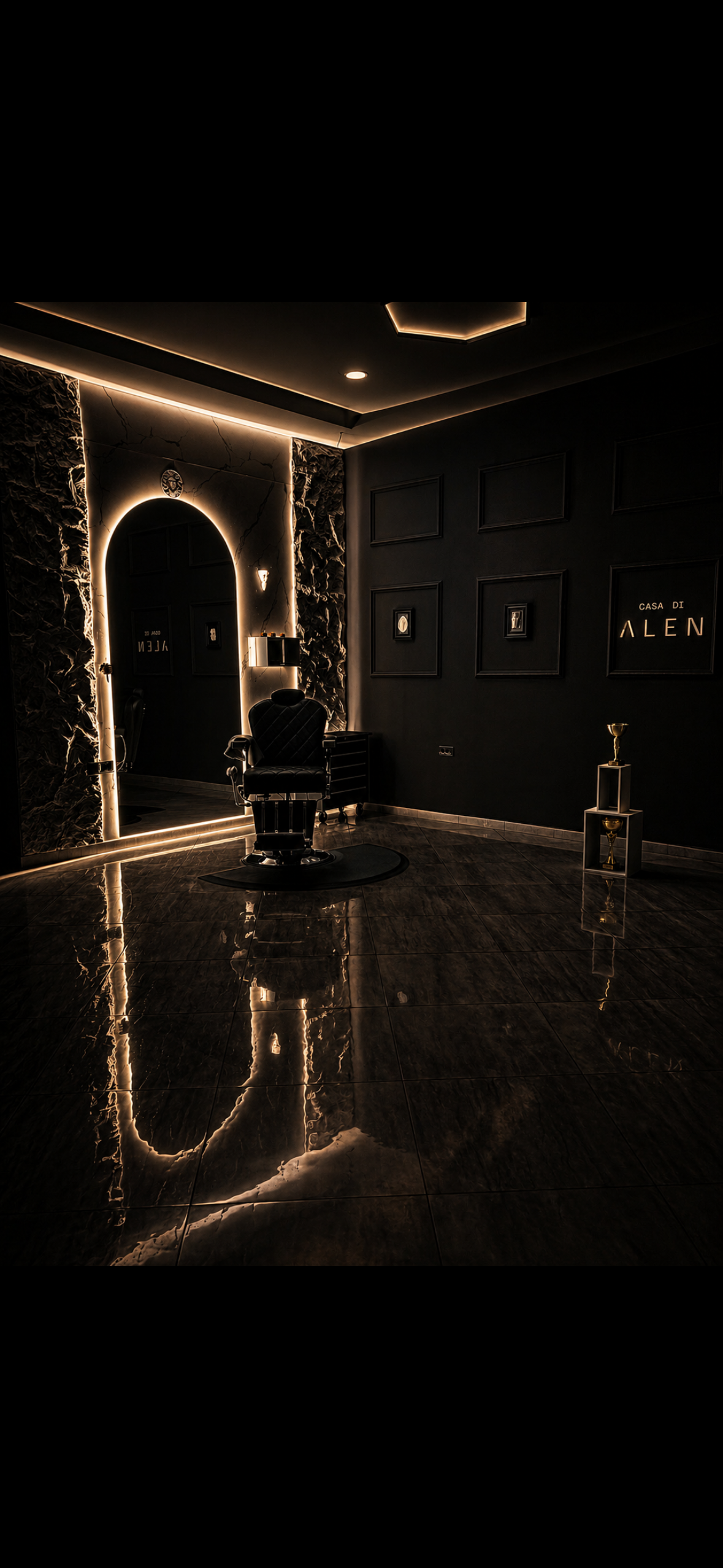 Casa di Alen barber chair